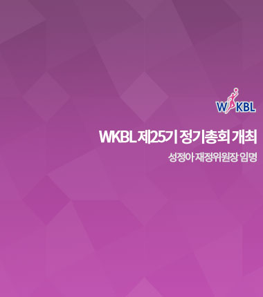 [대표 이미지] WKBL 제25기 정기총회 개최