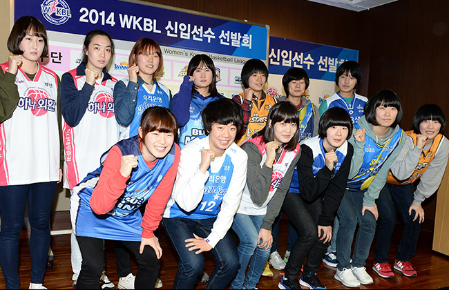 2014WKBL 신입선수 선발회 사진