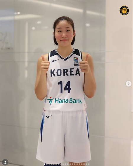 ’대한민국3x3국가대표팀‘ 송윤하