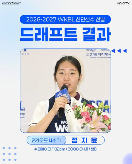 2라운드 4순위 정지윤