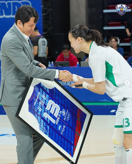 레전드 김정은 선수의 은퇴투어 현장